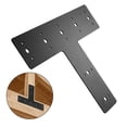 thumbnail image 2 of 14\" x 8.5\" T Shape Steel Flat Bracket,Joining Brackets,Connecting Brackets, 2 of 6