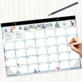 thumbnail image 5 of JeashCHAT Wall Calendar 2026-2027, Snowman Pattern 18-Month Calendar from January 2026 to June 2027, 16.9"x12" Monthly Calendar with Multiple Holidays for Planning and Organization, 5 of 7