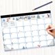 thumbnail image 5 of Calendario de Planificación con Diseño de Muñeco de Nieve 2026-2027 | Organizador de Escritorio de Pared de 15 Meses | Encuadernación En Espiral Resistente | Papel Mate Grueso | Rastreador de Agenda, 5 of 6