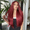 Wine Red, variant on Long Straight Synthetic Wigs for Women Long Straight No Lace Wigs Middle Part Burgundy Red Hair Heat Resistant Wig