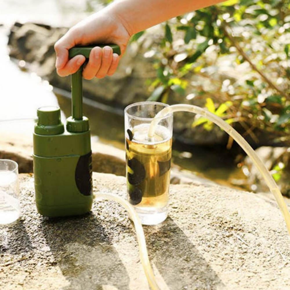 Ready Stock] Purewell Portable Water Filter With Strap - Outdoor Hiking  Camping Equipment Emergency Survival Tools
