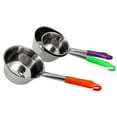 thumbnail image 2 of Shisuyan Serving Ladle Stainless Steel Non Magnetic 3Pcs 13.8*5.1*2.9In, 2 of 8