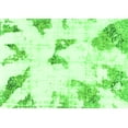 thumbnail image 1 of Ahgly Company Indoor Rectangle Abstract Green Modern Area Rugs, 2' x 4', 1 of 4
