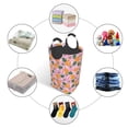 thumbnail image 5 of KLL Fruit Laundry Hamper,Large Canvas Fabric Lightweight Storage Basket Toy Organizer Dirty Clothes Collapsible Waterproof, 5 of 6