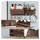 thumbnail image 4 of Portallaves OrganizadorBelug De Pared Repisa Home, madera oscura, 4 of 4