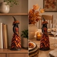 thumbnail image 5 of Enchanted Autumn Witch Figurine Magical Fall Witch Statue Resin Harvest Witch Sculpture for Indoor Halloween Home Display, 5 of 5