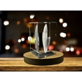 thumbnail image 2 of Corn Husks 3D Engraved Crystal Decor, 2 of 6
