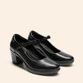 thumbnail image 6 of DREAM PAIRS Women's Chunky Low Block Heels Mary Jane Closed Toe Work Pumps Comfortable Round Toe Dress Wedding Shoes EDENIA, 6 of 6