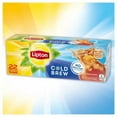 thumbnail image 3 of 2x-Lipton Cold Brew Family Size Black Iced Tea Bags - 22ct, 3 of 5