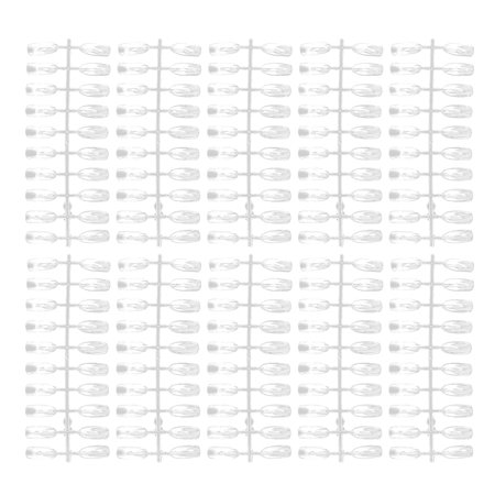 Nail Display Tips, Sturdy 200pcs Fake Nail Tips For Nail Salon