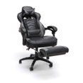 thumbnail image 2 of RESPAWN 110 Ergonomic Gaming Chair with Footrest Recliner - Racing Style High Back PC Computer Desk Office Chair - 360 Swivel, Adjustable Lumbar Support, Headrest Pillow, Padded Armrests - 2019 Grey, 2 of 2