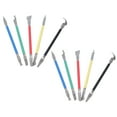 thumbnail image 3 of Juego de 2 cuchillas finas 5 en 1 para reparación de chips IC, removedor de CPU NAND, cuchillo de mantenimiento BGA, removedor de pegamento, 5 piezas para removedor de pegamento de CPU, 3 of 12