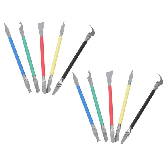 2Set 5 in 1 IC Chip Repair Thin Blade CPU NAND Remover BGA Maintenance Knife Glue Remover5Pcs