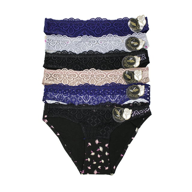 Paquete de Pantaletas Adda Lingerie Modelo Coral, Pantaleta sin costuras, Colores surtidos