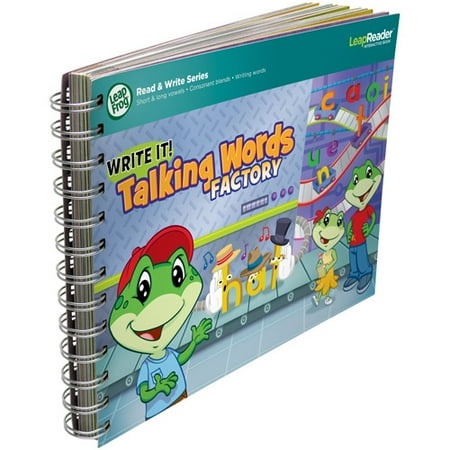 LeapFrog LeapReader Writing Workbook: WRITE IT ! Talking Words Factory