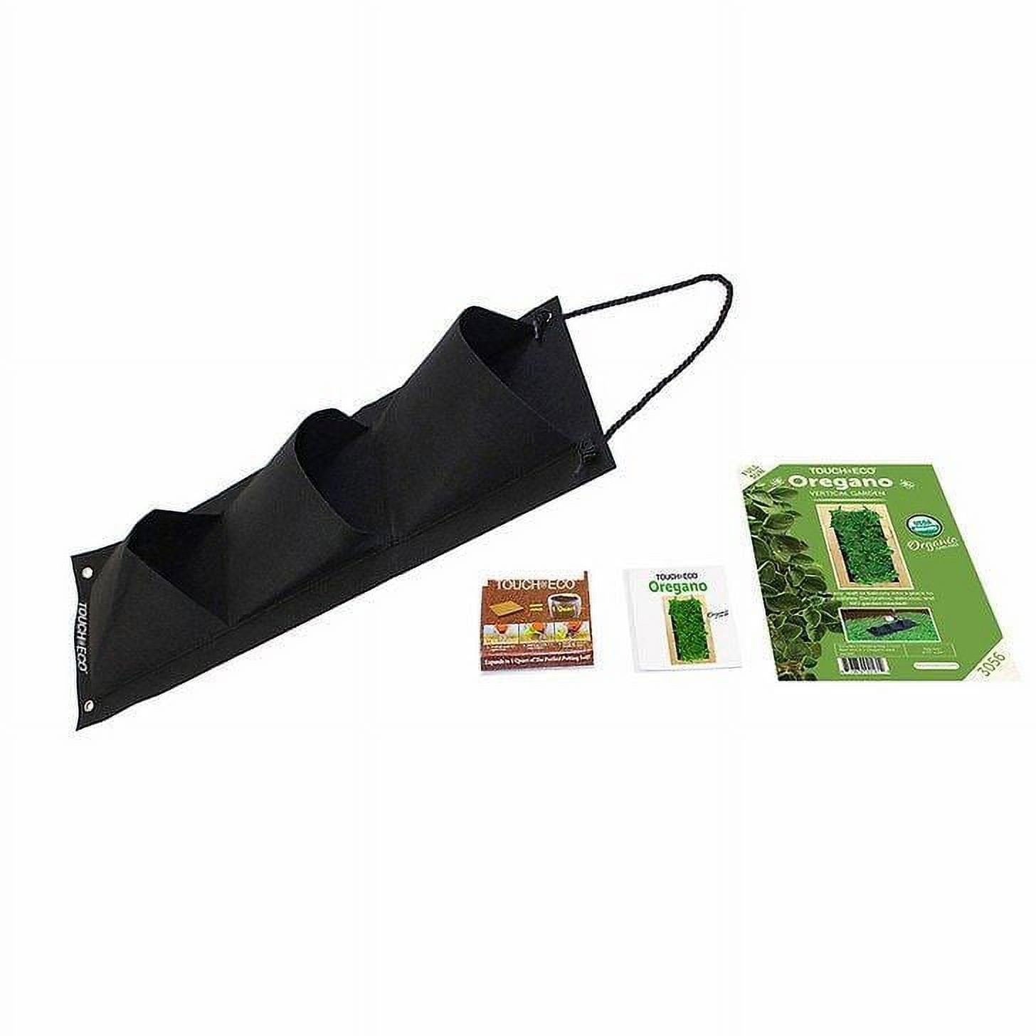Organic Oregano Hanging Seed Bag with Soil Block