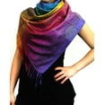 thumbnail image 2 of NYFASHION101 Elegant Colorful Paisley Soft Pashmina Scarf Shawl Wrap NBH1401Y, 14, 2 of 3