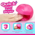 thumbnail image 4 of Kit de maquillaje ULOVEME Kids Real Makeup para niñas con unicornio, 4 of 7