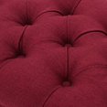 thumbnail image 5 of Christopher Knight Home Scarlett Tufted Fabric Ottoman Bench, Deep Red, 5 of 5