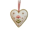 thumbnail image 2 of Valentines's Day Heart Felt Ornaments,Felt Hanging Ornament 3.14 Inch Heart Shaped 3D Hanging Decors for Valentine's Day Wedding Party Decorations, 2 of 3