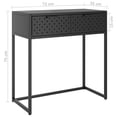 thumbnail image 4 of vidaXL Console Table Anthracite 72x35x75 cm Steel, 4 of 5