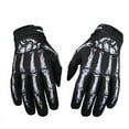thumbnail image 3 of Mens Cycling Biker Racing Motorcycle Mitten Polyester Skeleton Goth Skull Bone Full Finger Sport Gloves jeaz, 3 of 6
