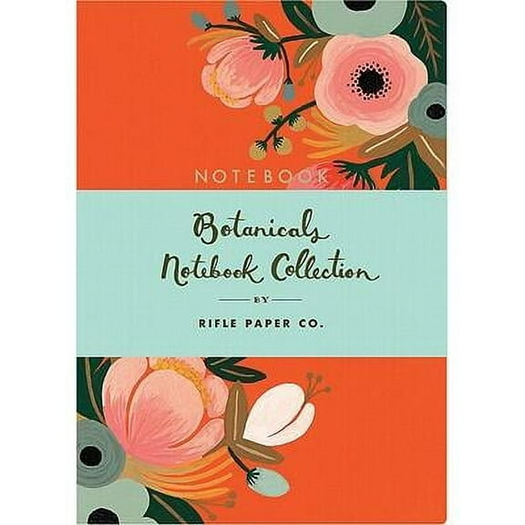 Rifle Paper Co. x Chronicle Books: Botanicals Notebook Collection : (Floral Notebook Sets, Diary Notebooks, Paperback Notebooks) (Diary)