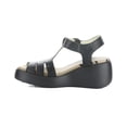 thumbnail image 2 of FLY London Duma Leather Wedge Sandal, 39, 2 of 5