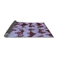 thumbnail image 2 of Ahgly Company Indoor Square Abstract Light Blue Modern Area Rugs, 6' Square, 2 of 4