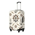 thumbnail image 2 of Bingfone Anchor With Rope Luggage Cover Washable Suitcase Cover Protector Anti-Scratch Suitcase Cover Fits 18-32 Inch Luggage (without luggage), 2 of 9