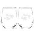 thumbnail image 1 of Hortense b Hewitt 20511P Happily Ever After Stemless Wine Glass Set, 1 of 1