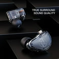 thumbnail image 3 of Wired Earphone Stereo Surround Music Game Calling Function Heavy Bass Noise Cancelling Earbuds In-ear Sport Earphones for Mobile Phone, 3 of 11