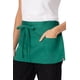 thumbnail image 2 of Delantal Chef Works unisex con bolsillos en la cintura, color verde Kelly, 2 of 4