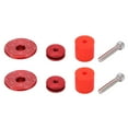 thumbnail image 1 of Bicycle Grip Bar End , Bike Handlebar End Plugs High Hardness  For Mountain Bikes Red, 1 of 8