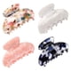 thumbnail image 1 of 4 paquetes de pinzas para el pelo medianas para mujer, pinzas para la mandíbula, pinzas para el pelo con estampado de leopardo, accesorios para el cabello a la moda, 1 of 5