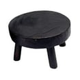 thumbnail image 2 of Soporte de planta de madera soporte para macetas bandeja de jardín soporte para el estante de jardín taburete decorativo de madera redonda para casa 17cmx9cm, 2 of 8