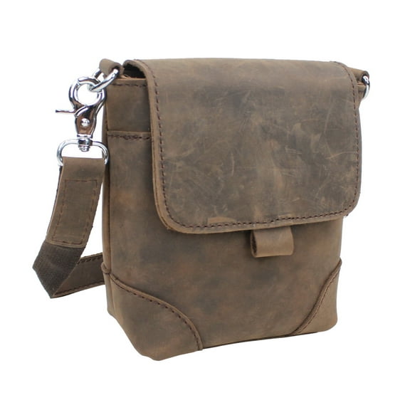 Vagarant Traveler 7" Cowhide Leather Cross-Body/Waist Bag LH04.VD