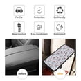 thumbnail image 4 of Bingfone Car Four-Season Universal Armrest Box Mat,Car Armrest Seat Cover Soft Leather Waterproof Armrest Cover Center Console Mat-I Love USA, 4 of 7