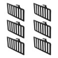 thumbnail image 1 of SHOWERORO 6Ud Divisores Ajustables De Plástico Para Estantes Y Organizadores De Zapatos En Closet, 1 of 6