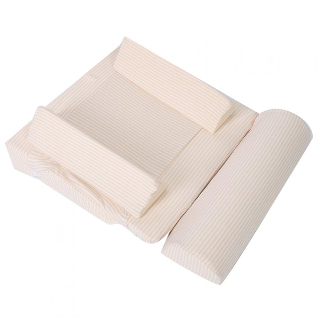 Cojín De Leche Antiderrame, Cómoda Almohada Para Bebé De Tela De Algodón, Niño Y Niña Para Mejorar La Del Sueño Promueve La Situación De Escupir Leche Uso En El
