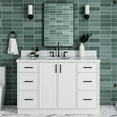 thumbnail image 3 of Ariel K55CWOVOGRY Kelly 54" Free Standing Single Basin Vanity Set - Grey, 3 of 7