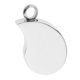 thumbnail image 1 of Mini urna recuerdo colgante encantos conmemorativos forma de coma en blanco Yuyangstore Colgante conmemorativo del animal doméstico, 1 of 7