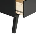 thumbnail image 6 of Prepac Milo Mid Century Modern 2-drawer Nightstand, Black, 6 of 19