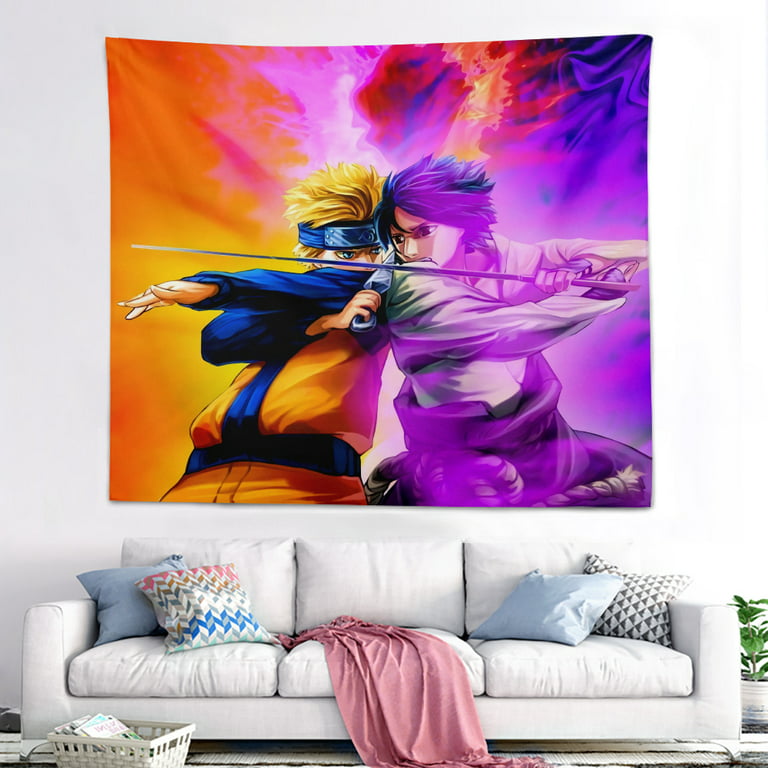 Naruto Anime Tapestrys For Bedroom Decor Studio Booth Props Photo ...