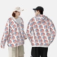 thumbnail image 4 of Lsque Elephant Pattern UPF 50+ Lightweight Sun Protection Men's Women's Long Sleeve Shirt, Hoodie Performance -Medium, 4 of 7