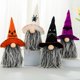 thumbnail image 5 of Cateissary Muñeca sin rostro de Halloween atmósferas de fiesta de miedo decoración festiva ornamento sala de estar interior sofá cama Kits de decoración para fiestas Violeta, 5 of 6