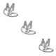 thumbnail image 3 of Jumpingount Anillo abierto con letras mayúsculas de cobre, anillos de diamantes de imitación portátiles, compras de viaje, joyería ornamental, Type7 NO7, 3 of 6