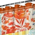 thumbnail image 3 of Pioneer Colorful Floral Shower Curtain for Bathroom Home Decor Bathtubs Waterproof Fabric Curtain with 12 Hooks 84x72in, 3 of 6
