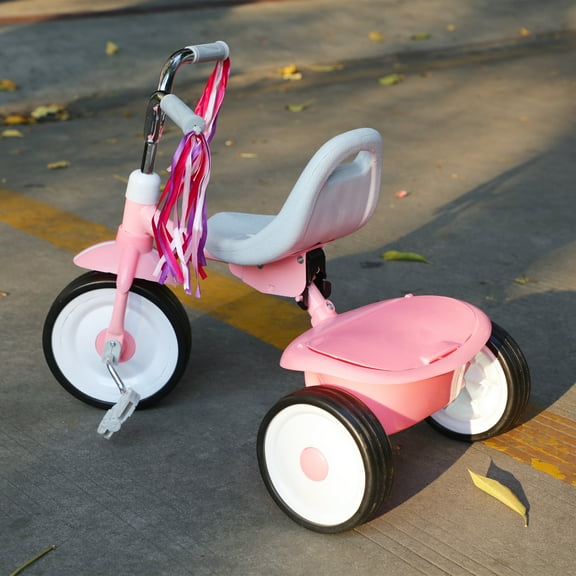 Toddler Tricycle for 2 3 4 Year Olds Toys Birthday Gifts Pink