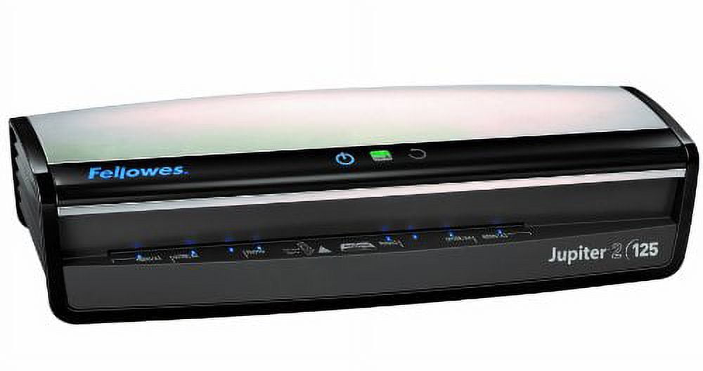 Fellowes, FEL5734101, Jupiter2 125 Laminator &amp; Pouch Starter Kit, 1, Black,Silver
